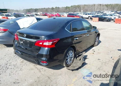 2019 Nissan Sentra Sv from USA, damaged, VIN 3N1AB7AP2KY454460